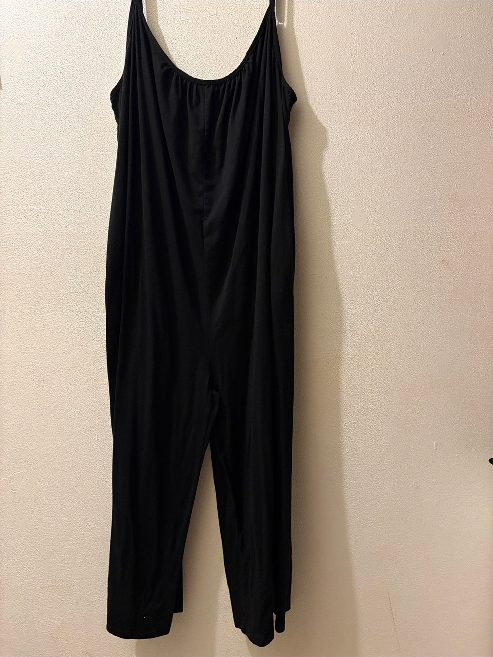 Women's 4X Black Sleeveless Jumpsuit/Romper overalls
